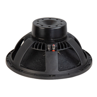 Subwoofer de Alta Potencia de 15 Pulgadas y 2400 W con Imán de Neodimio y Canasta de Aluminio Fundido a Presión para Bajos Profundos