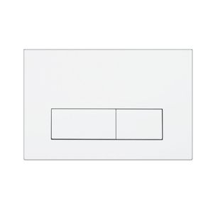 Plaque de commande de chasse d'eau compatible avec les actuateurs Geberit Sigma UP300 et UP320, double chasse - Product Image 1