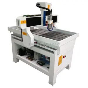 Gran oferta 6090 mini enrutador CNC para grabado de metal MDF con tanque de agua