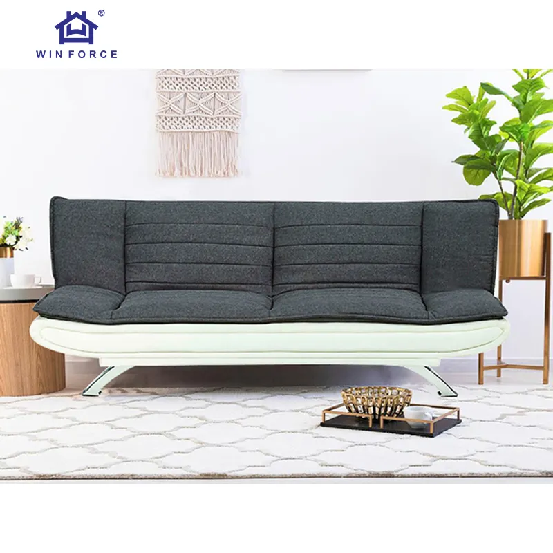 Winforce American Country 3 Seater Sofa Bed Couch Fabric Upholstery Folding Loveseat Hotel Furniture Living Room Sofa Bed