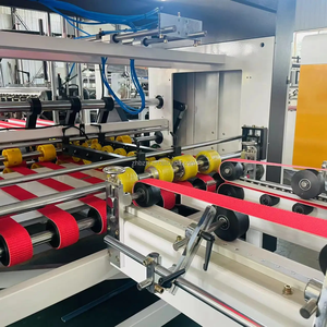 Qzd Beste Verkoper Nieuwe Type Machine Automatische Map Gluer Machine Vouwen Lijmen Machine Voor Het Maken Van Karton - Product Image 2