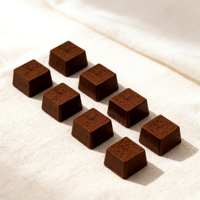 Mini-liqueur crémeuse au chocolat cru, douce et soyeuse, pour cadeaux et collations