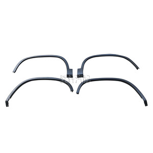 Volkswagen Tiguan Wheel Arch <b>Trim</b> Black Plastic <b>Clip</b> On For 2009-2016 Models Retrofit Upgrade - Product Image 1