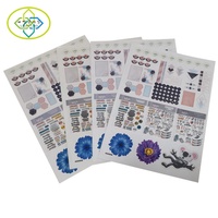 Feuilles A4 autocollantes en PET translucide, étiquettes personnalisées, résistantes à l'eau, écologiques, format sur mesure