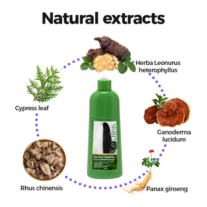 Joynna Champú <span class=keywords><strong>de</strong></span> <span class=keywords><strong>Henna</strong></span> Verde Oliva a Base <span class=keywords><strong>de</strong></span> Plantas, Color Marrón Oscuro, <span class=keywords><strong>Rojo</strong></span> Cereza Oscuro, Natural, Borgoña, Fórmula <span class=keywords><strong>de</strong></span> Burbujas sin Amoníaco - Product Image 4