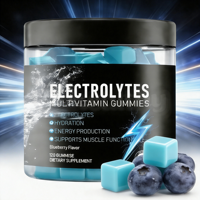 Vitahealthy Électrolytes et Multivitamines aux Saveurs Multi-Fruits pour l'Énergie Quotidienne Gummies Électrolytes Multivitamines