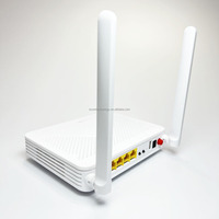 EPON HG6201M GPON ONU, peralatan serat optik FTTH WIFI Xpon HG6821M HG8546M dengan 1GE + 3FE + 1TEL + 2.4GHz