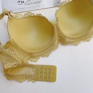 Conjunto <span class=keywords><strong>de</strong></span> sujetador sexy gótico con espalda cruzada, talla grande, encaje dulce, Pure Desire, copa 3/4, 100 kg, <span class=keywords><strong>ropa</strong></span> <span class=keywords><strong>interior</strong></span> push-up <span class=keywords><strong>para</strong></span> chicas <span class=keywords><strong>gorditas</strong></span>, delgada - Product Image 3