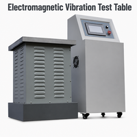 Mesa de Prueba de Vibración Electromagnética Industrial, Probador de Vibración de 3 Ejes, IEC 60068, 1-600Hz, Carga Máxima 200kg, 2.5kW, 380V, IP65