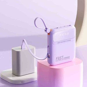 <span class=keywords><strong>Batterie</strong></span> <span class=keywords><strong>externe</strong></span> <span class=keywords><strong>20000mAh</strong></span> en plastique, certification 3C, charge rapide 120W avec quatre câbles, pour iPhone - Product Image 1