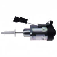 Katup Solenoid Penghenti Bahan Bakar D1503 V2203 V1803 V2403 V2607 V3300 V3307 V3800 25-38773 HD45018437 untuk Mesin Konstruksi KUBOTA