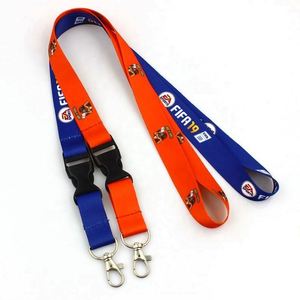 Muestra Gratuita Personalizada de Cordón para Llavero de Poliéster Rosa para Ferias Comerciales, Impresión Offset, Transferencia Térmica, Sublimación, Logotipo, Insignia - Product Image 1