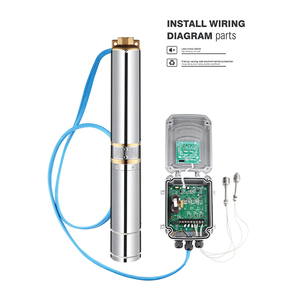 QQPUMP 3SC3-25-24-200 Bơm Nước Đa Tầng Đứng Bơm Nước Năng Lượng Mặt Trời Chìm Sâu Áp Lực Cao - Product Image 2