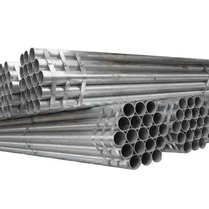 GI boru listesi 1.5 inç DN40 48.3mm iskele tüpü ön GALVANİZLİ ÇELİK BORU fiyat yüksek kaliteli galvanizli KAYNAKSIZ ÇELİK BORU