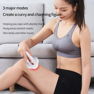 Masseur anti-cellulite électrique, masseur corporel pour les fesses, le ventre, la taille, les jambes, machine de sculpture corporelle, brûleur de graisse avec écran LCD - Product Image 4