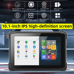 Wholesale New 10.1-<b>Inch</b> Linux Industrial Rugged <b>Tablet</b> ISO Fingerprint 5MP 13MP Dual Camera MTK Octa Core 4GB Wi-Fi 10000mAh - Product Image 2