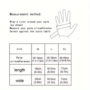 Gants de gymnastique respirants en caoutchouc pour hommes pour l'haltérophilie et l'entraînement physique - Product Image 6