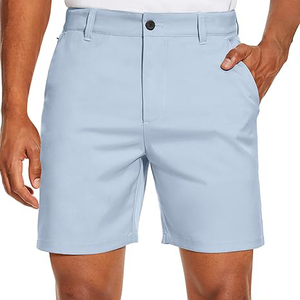 Pantalones Cortos Deportivos Casuales para Hombre, Ecológicos, de Secado Rápido, Híbridos para Golf, con Cremallera, Logotipo Personalizado, Costura Doble Sólida, 5 Pulgadas - Product Image 6