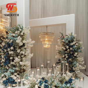 Toile de fond de photographie moderne en acrylique carrée avec éclairage LED, design de porte en arche, luxueuse et durable - Product Image 6