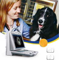 Échographe vétérinaire multilingue (espagnol/anglais/français) pour le diagnostic des animaux d'élevage