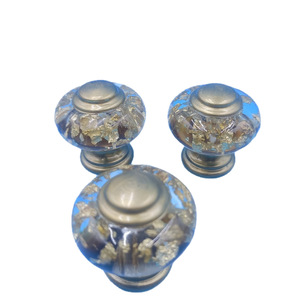Spherical Glass Cabinet <b>Knob</b> 35mm Contemporary Design For Drawer Wardrobe <b>Furniture</b> <b>Handle</b> Durable Plastic Glass Finish - Product Image 4
