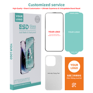 Kit applicateur de film de protection d'écran en verre trempé pour téléphone portable John, sans poussière, facile à installer, Magic Box - Product Image 6