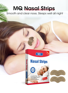 Tiras nasales de hierbas naturales Para Roncar nasitis reducir los ronquidos congestión nasal promover la calidad del sueño - Product Image 5