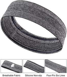 Fascia per Capelli Sportiva Personalizzabile, Elastica e Compressiva, Multicolore, Traspirante, Larga - Product Image 4