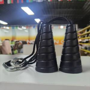 Accesorio para Entrenamiento de Fuerza, Cable en Espiral <span class=keywords><strong>con</strong></span> Agarre de Cono, <span class=keywords><strong>Polea</strong></span> de Aluminio Silenciosa y Resistente al Desgaste, Compatible <span class=keywords><strong>con</strong></span> la Mayoría de Equipos de Gimnasio <span class=keywords><strong>con</strong></span> Cable para Dorsales - Product Image 2