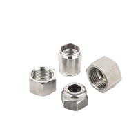 Bouchon hexagonal mâle en acier inoxydable NPT BSP BSPT 1/4" 3/8" 1/2" 3/4"
