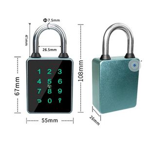 <span class=keywords><strong>Candado</strong></span> Inteligente TTLock con Contraseña, Llave de Tarjeta RFID IC, Seguridad para el Hogar, Impermeable, para Gabinete, Bolsa Electrónica, Equipaje, <span class=keywords><strong>Candado</strong></span> Inteligente Tuya - Product Image 5
