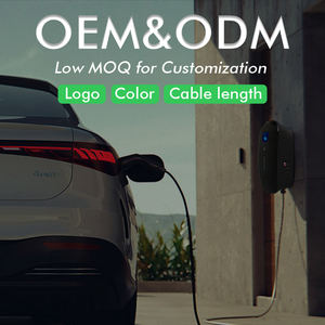 Greenscience-Estación <span class=keywords><strong>de</strong></span> punto <span class=keywords><strong>de</strong></span> <span class=keywords><strong>carga</strong></span> para coche eléctrico, cargador EV <span class=keywords><strong>de</strong></span> CA 220V, 1 fase, nivel 2, Wallbox, 7kw - Product Image 2