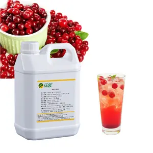 Hot Sell Cranberry-Saft Aromen Öl benutzer definierte Lebensmittel Aroma Konzentrat für die Herstellung von Getränken Bulk frischen Saft Aroma Konzentrat