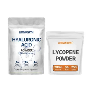 Lifeworth Wholesale Bulk Molecular Food Grade Hyaluronic Acid Powder With Collagen Skin Whitening