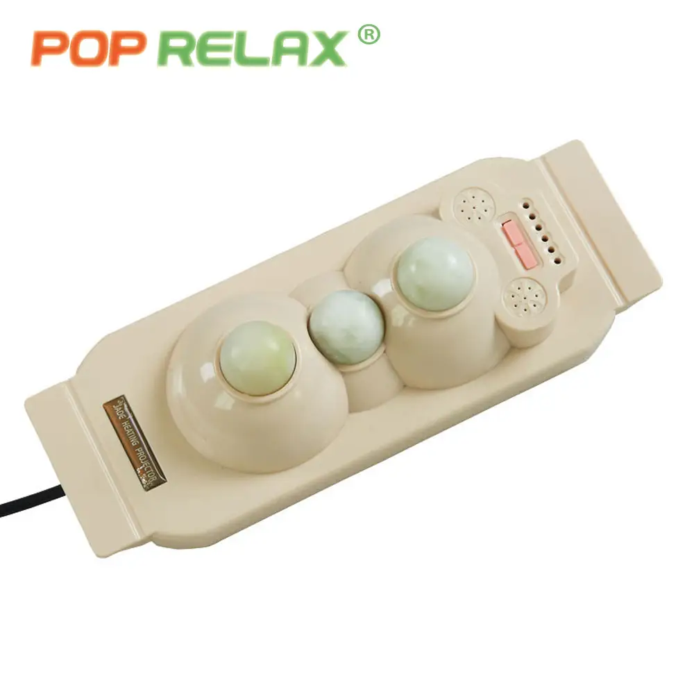 جهاز مساج صيني Pop Relax للمنتجعات منزلي أو مركزي للعلاج التجميلي يتميز بالراحة العالية ومكون من 3 كرات مصنوعة من حديد اليشم الممتاز