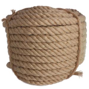 Nural de yute marrón cáñamo trenzado cuerda - Product Image 3
