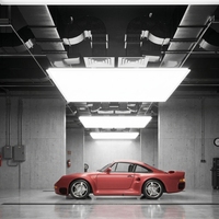 Sistema de Iluminación LED de Película Suave y Duradera para Talleres de Detallado de Automóviles, Iluminación Ambiental para Salas de Exhibición de Automóviles