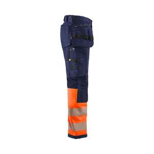 BLAKLADER - 199316428953C150 Pantalones elásticos de 4 vías Hi-Vis Azul marino/Naranja-EAN 7330509798812 ROPA DE TRABAJO DE 2017 - Product Image 5