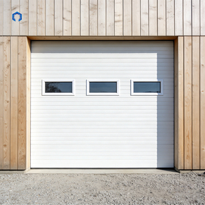<span class=keywords><strong>Porte</strong></span> <span class=keywords><strong>de</strong></span> <span class=keywords><strong>garage</strong></span> <span class=keywords><strong>de</strong></span> style moderne fabriquée en Chine avec un design en acier à <span class=keywords><strong>bas</strong></span> prix et une isolation thermique pour les villas - Product Image 2