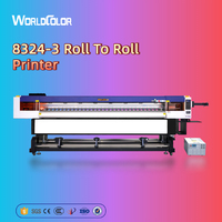 Impresora UV de Formato Grande de 320 cm de Impresión Rápida, Impresora UV de 4 Cabezales Eps I3200, Impresora Digital