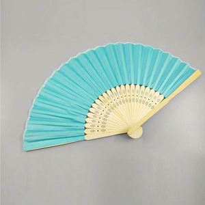 Éventails pliants en bambou et papier de 33 cm, sculptés à la main, en bois et tissu, style art populaire, pour usage professionnel et festif, vente en gros - Product Image 6