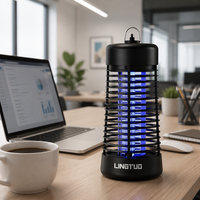 Lampe anti-insectes électrique UV 6W, piège à moustiques et insectes volants pour la maison et le bureau