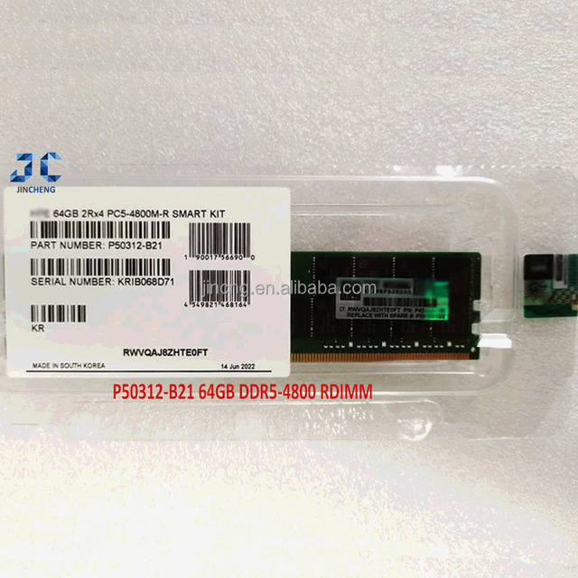 P50312-B21 Original RAM Module 64GB DDR5 4800MHz for DL380 Server