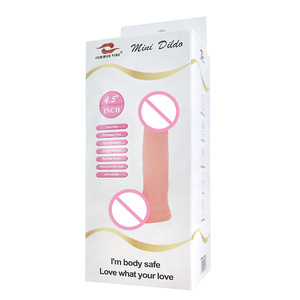 Kleiner Stahl-PVC-TPE-<span class=keywords><strong>Dildo</strong></span> mit Saugnapf, Naturkristall-Simulation, Sexspielzeug für Frauen - Product Image 5