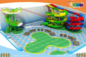 Toboggan de parc aquatique extérieur et intérieur en nylon, métal et fibre de verre, équipement de terrain de jeux, attractions pour stations balnéaires, parcs d'attractions, maison, sur mesure - Product Image 2