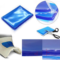 Saien Usine En Gros Super Doux Gel Coussinets Feuille Forme Personnalisée Conçu Oreiller Coussin De Siège Oreillers Lombaires Coussins De Siège