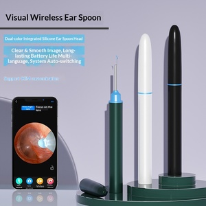Оптовая продажа: Wi-Fi/Bluetooth камера для чистки ушей 1080P, визуальный отоскоп с приложением, 5 МП, эндоскоп для удаления ушной серы, 6 светодиодов, 6 насадок, USB - Product Image 4