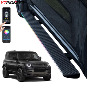 Estribos Laterales Eléctricos Automáticos Desplegables Personalizados con Luces LED para Landrover <span class=keywords><strong>Defender</strong></span> 90 110 SUV - Product Image 1
