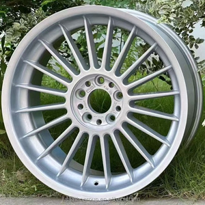 Rines Sainbo de Alta Calidad Plateados F72101 17x8.5 17x10 18x9 18x10.5 20x9 20x10, Rines Clásicos de Aleación de Aluminio para Autos Antiguos - Product Image 3