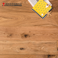 Oak Wood Ukraine Handscraped Hardwood Flooring Timber Laminate Flooring